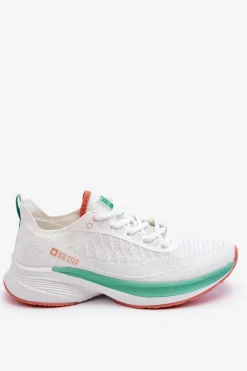 Lekkie Buty Sportowe Memory Foam System Big Star LL274328 Białe