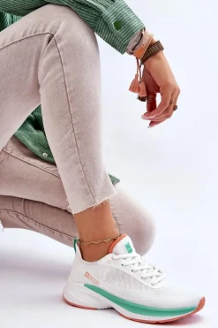 Lekkie Buty Sportowe Memory Foam System Big Star LL274328 Białe