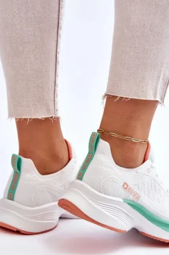 Lekkie Buty Sportowe Memory Foam System Big Star LL274328 Białe