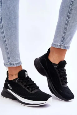 Lekkie Buty Sportowe Memory Foam System Big Star LL274327 Czarne