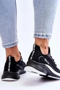Lekkie Buty Sportowe Memory Foam System Big Star LL274327 Czarne