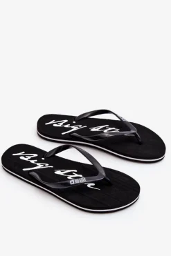 Lekkie Damskie Klapki Japonki Big Star LL274761 Czarne