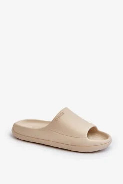 Lekkie Klapki Damskie Big Star NN274A040 Beżowe