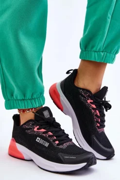 Modne Buty Sportowe Memory Foam System Big Star LL274318 Czarne
