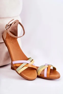 Modne Damskie Sandały Maciejka L4953-04 Multikolor