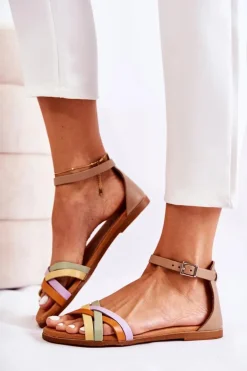 Modne Damskie Sandały Maciejka L4953-04 Multikolor