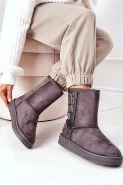 Śniegowce Big Star EE274417 Szare