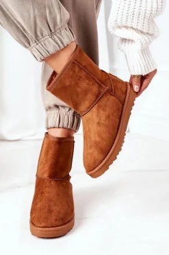 Śniegowce Cross Jeans EE2R4028C Brązowe