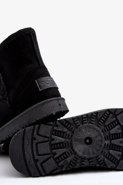 Śniegowce Damskie Cross Jeans MM2R4024 Czarne