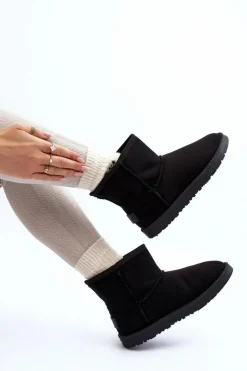 Śniegowce Damskie Cross Jeans MM2R4024 Czarne