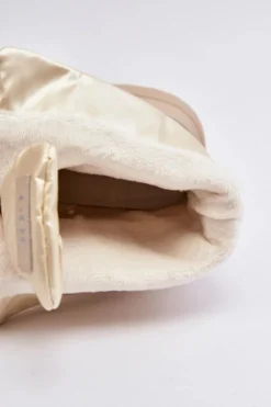 Śniegowce Damskie Na Grubej Podeszwie Z Suwakiem GOE MM2N4079 Beżowe