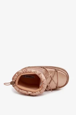 Śniegowce Damskie Z Wiązaniem O'NEILL LISA WOMEN HIGH 90253012.99U Złote