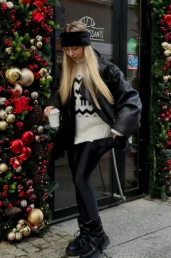 Śniegowce Na Platformie Wegańskie D.Franklin DFSH370004 Czarne