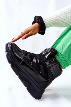 Śniegowce Ocieplane Big Star II274311 Czarne