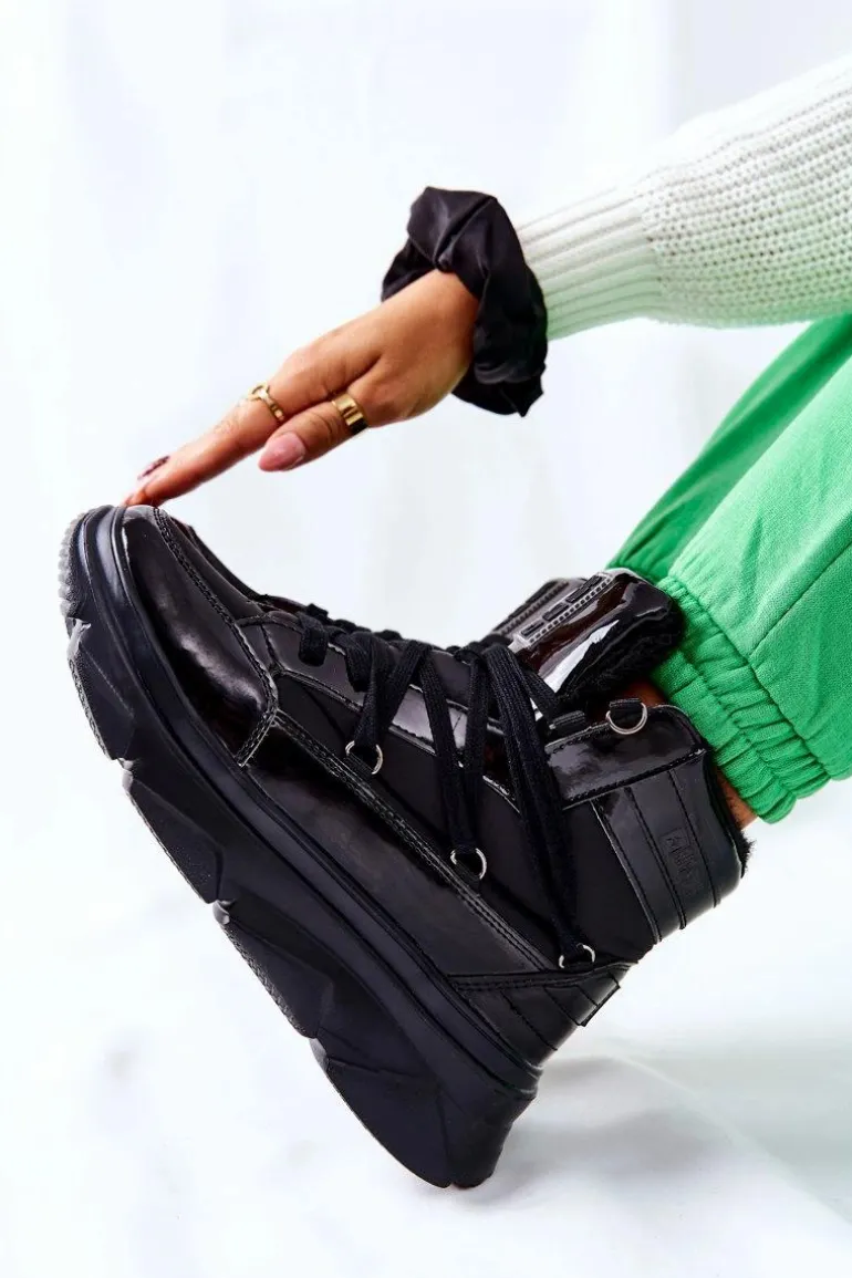 Śniegowce Ocieplane Big Star II274311 Czarne