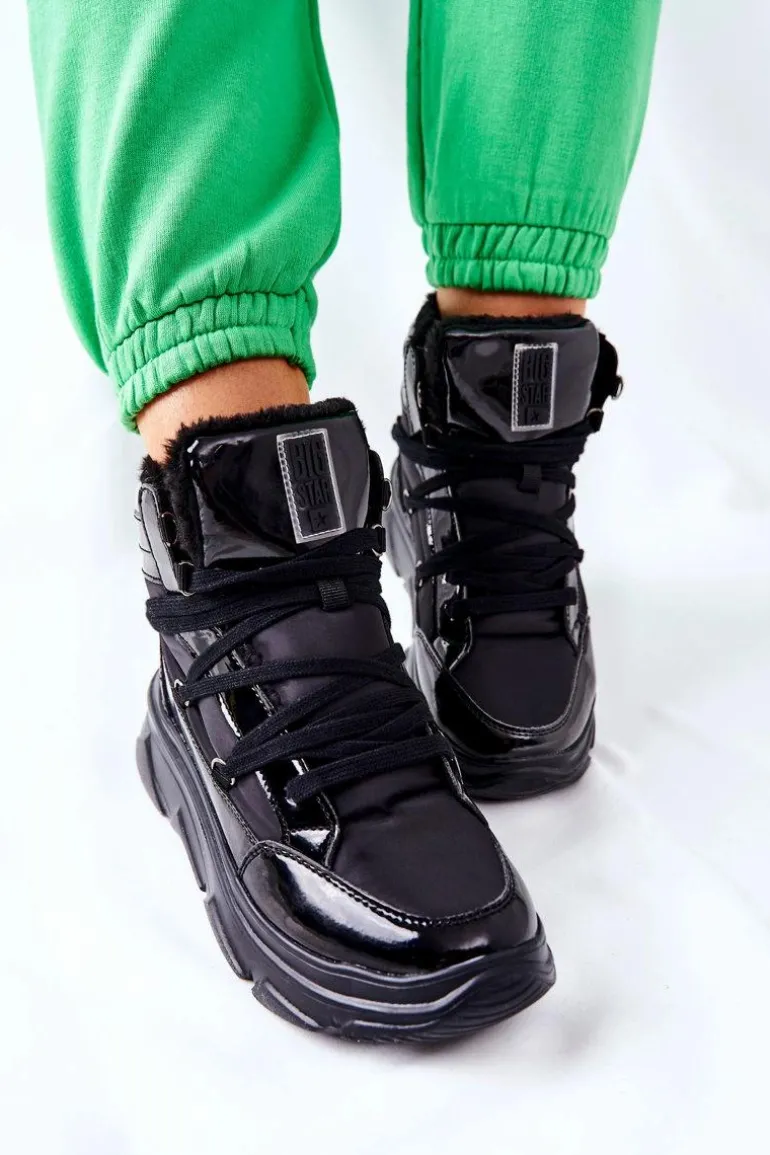 Śniegowce Ocieplane Big Star II274311 Czarne