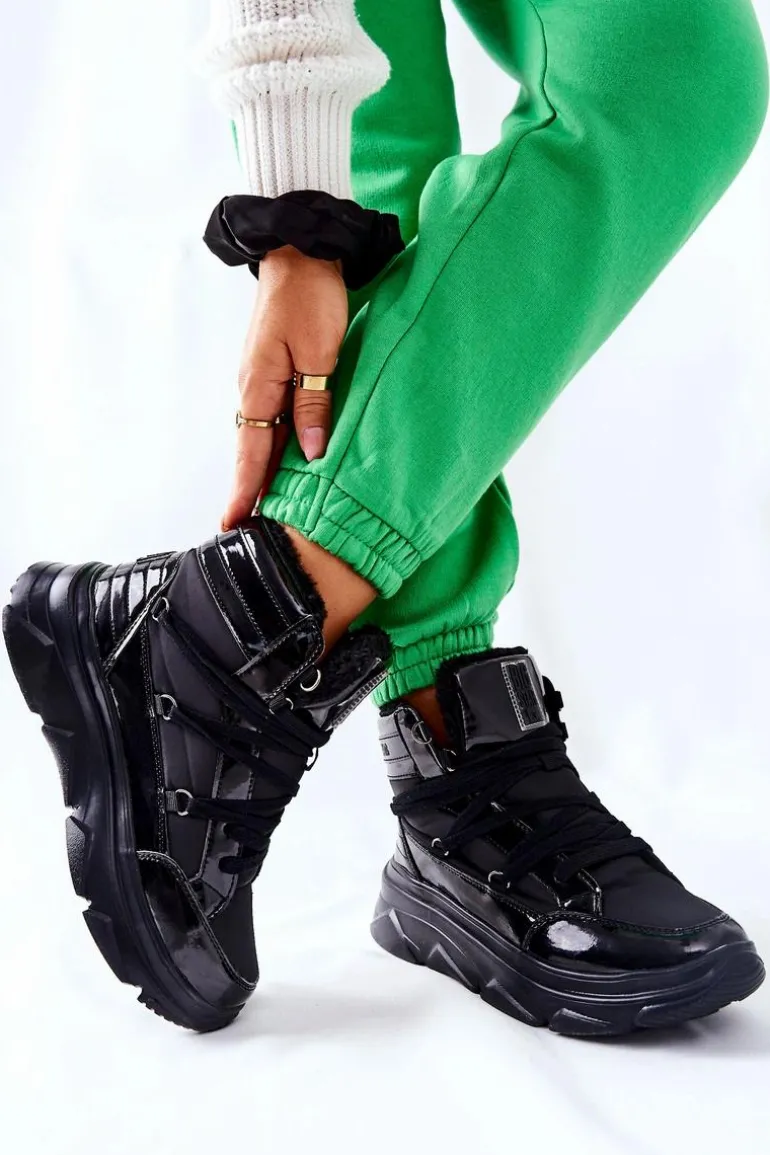 Śniegowce Ocieplane Big Star II274311 Czarne