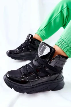 Śniegowce Ocieplane Big Star II274311 Czarne