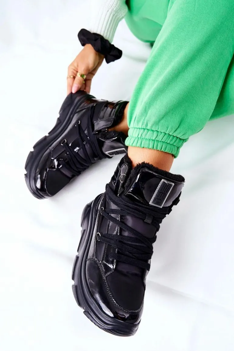 Śniegowce Ocieplane Big Star II274311 Czarne