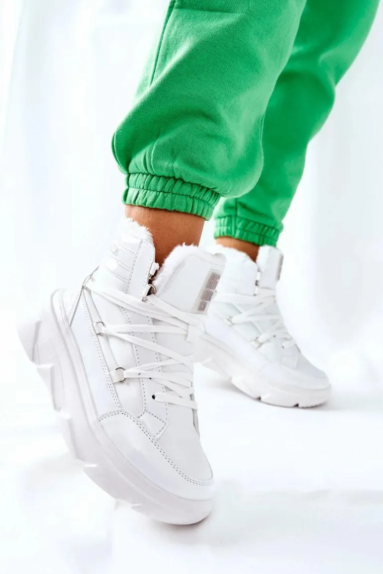 Śniegowce Ocieplane Big Star II274463 Białe