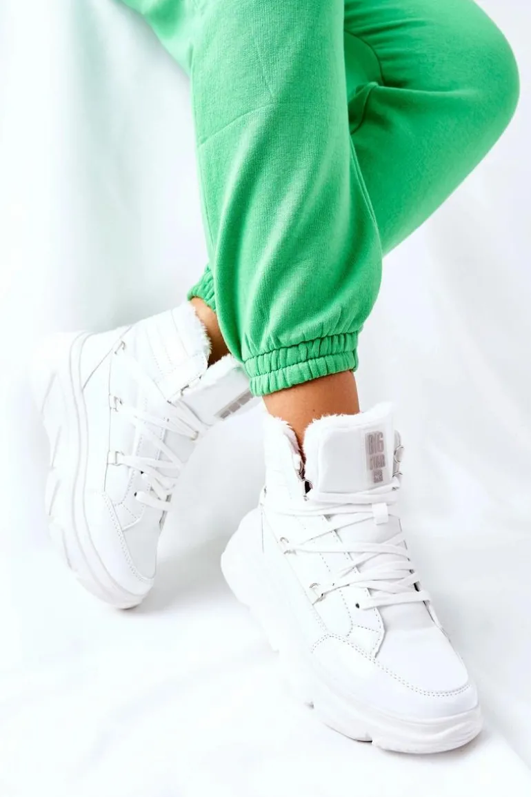 Śniegowce Ocieplane Big Star II274463 Białe