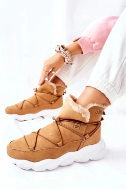 Śniegowce Ocieplane Big Star II274266 Camel