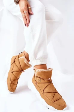 Śniegowce Ocieplane Big Star II274266 Camel