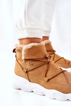 Śniegowce Ocieplane Big Star II274266 Camel