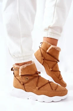 Śniegowce Ocieplane Big Star II274266 Camel