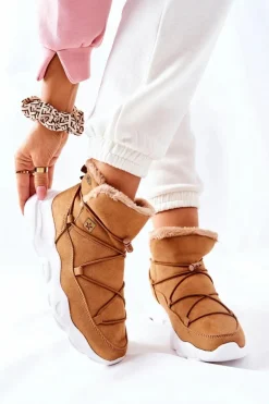 Śniegowce Ocieplane Big Star II274266 Camel