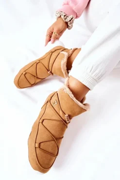 Śniegowce Ocieplane Big Star II274266 Camel