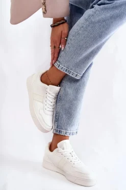 Niskie Buty Sportowe Memory Foam System Big Star KK274259 Białe