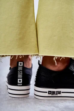 Niskie Damskie Trampki Big Star KK274015 Czarne