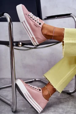 Niskie Damskie Trampki Big Star KK274016 Różowe