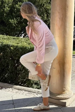 Niskie Sneakersy Damskie Z Koronką Panterka Beżowe Zielle