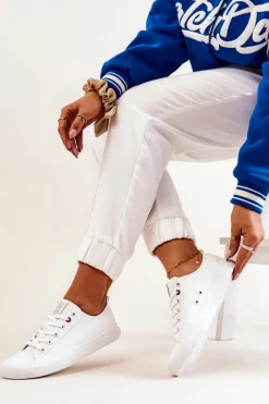 Niskie Tenisówki Big Star JJ274001 Białe