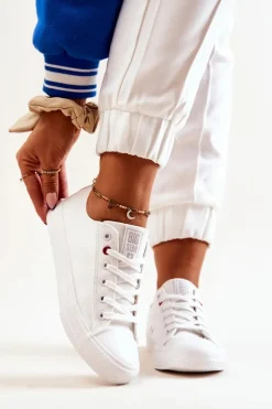 Niskie Tenisówki Big Star JJ274001 Białe