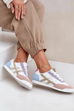 Niskie Tenisówki Trampki Damskie Multikolor Eezore