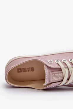 Niskie Trampki Damskie Big Star NN274270 Różowe