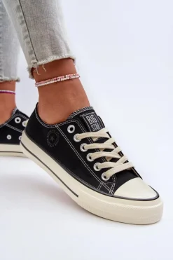 Niskie Trampki Damskie Big Star NN274269 Czarne