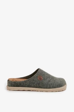 Obuwie Domowe Kapcie Damskie Inblu CS000047 Zielone