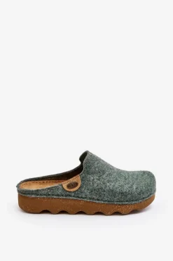 Obuwie Domowe Kapcie Damskie Profilaktyczne Inblu DK000011 Zielone