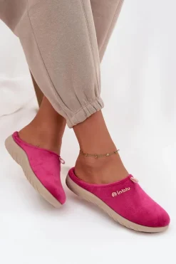 Obuwie Domowe Kapcie Damskie Inblu ET000037 Różowe