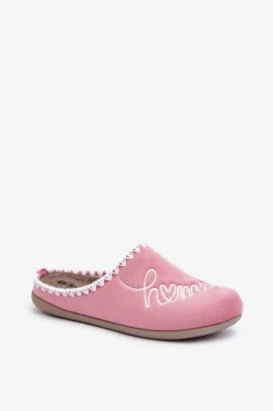 Obuwie Domowe Kapcie Damskie Inblu GF000026 Różowe