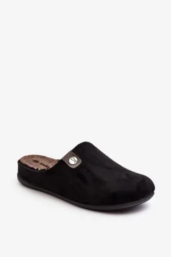 Obuwie Domowe Kapcie Damskie Inblu GF000011 Czarne