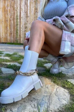 Ocieplane Botki Sztyblety Szare Must Have