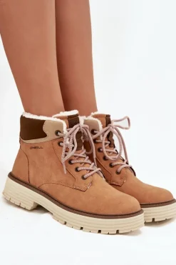 Ocieplane Trapery Damskie O'NEILL BENICIA WOMEN HIGH Camel