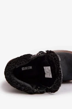 Ocieplane Trapery Damskie Big Star OO274A287 Czarne