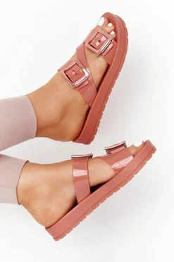 Pachnące Gumowe Klapki Eco Friendly ZAXY HH285106 Ceglaste