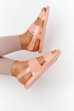 Pachnące Gumowe Sandaly Eco Friendly ZAXY HH285164 Pomarańczowe